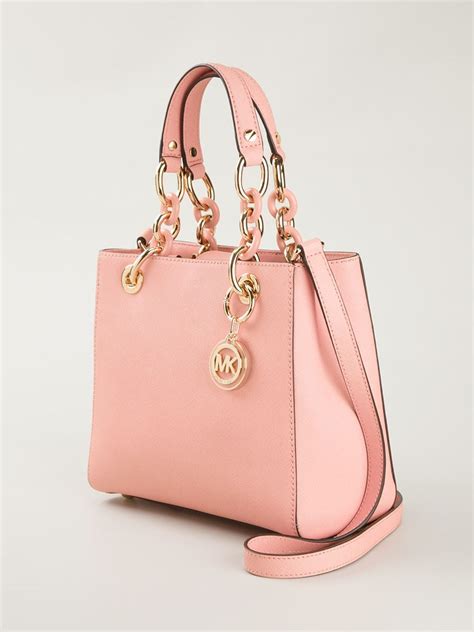 pale pink michael kors bag|Michael Kors handbags pink tote.